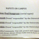 Illustration for article titled Heres The Rapist List Flyer Being Anonymously Handed Out At Columbia